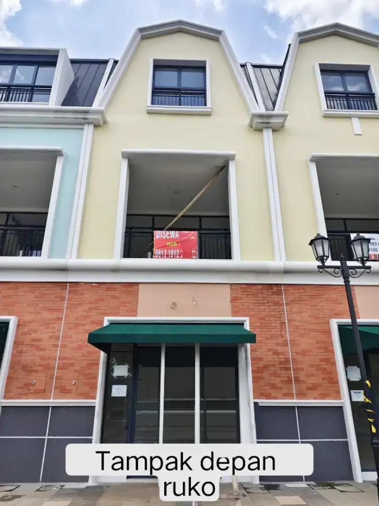 DISEWAKAN CEPAT RUKO 3 LANTAI CITRA GARDEN BINTARO, Free IPL & WI-FI