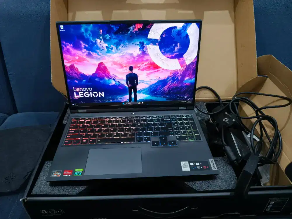 Lenovo Legion 5 Pro Ryzen 7 -5800H RAM 16GB SSD 1TB RTX 3060 Fullset
