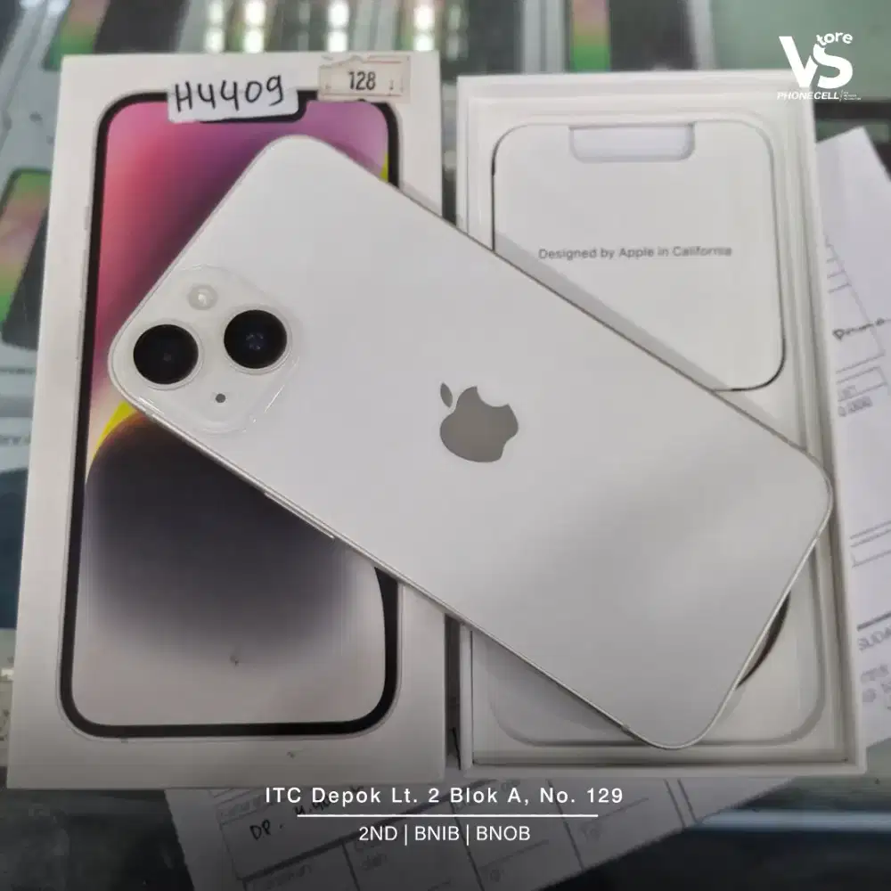 iPhone 14 128gb iBox Full ori Free adapter