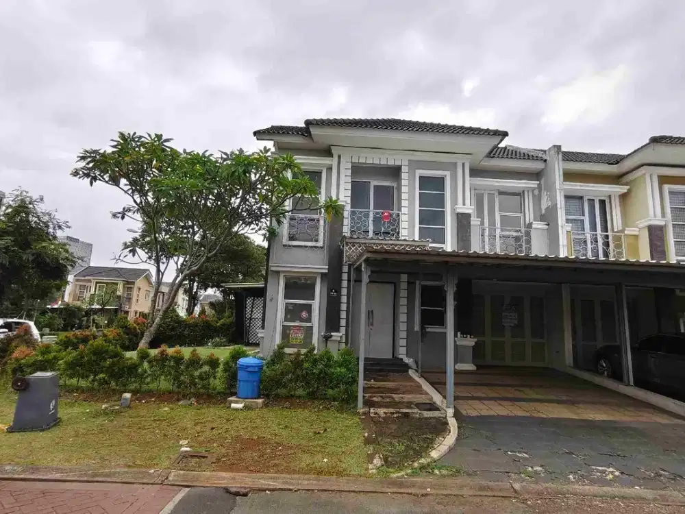 Dijual rumah hoek cluster Fiordini Gading Serpong