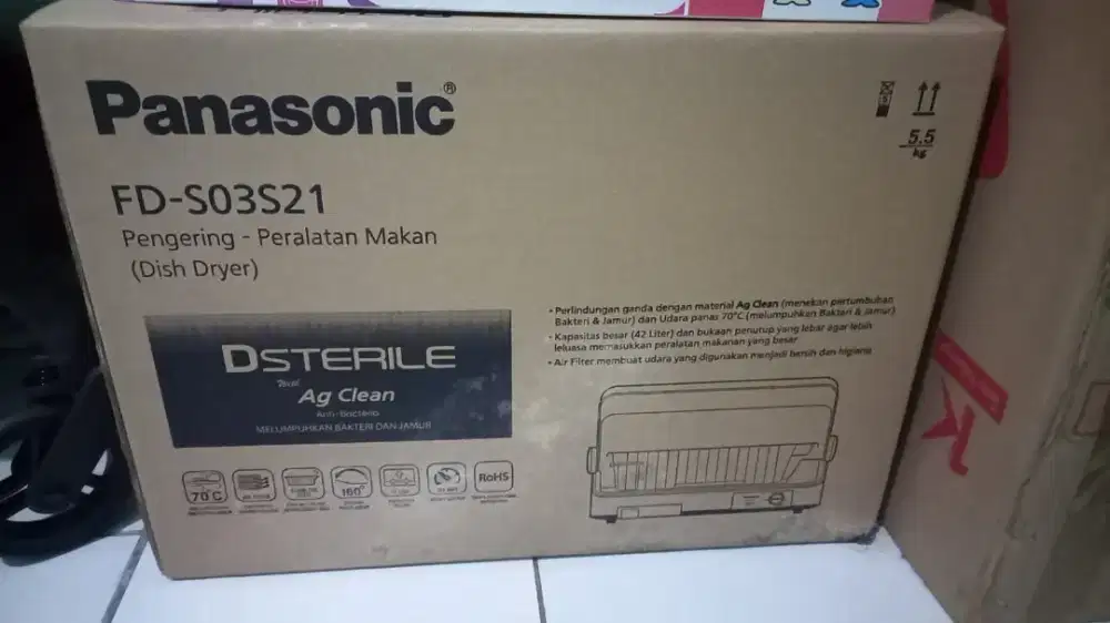 Dijual DISH DRYER Peralatan Bayi Merk Panasonic
