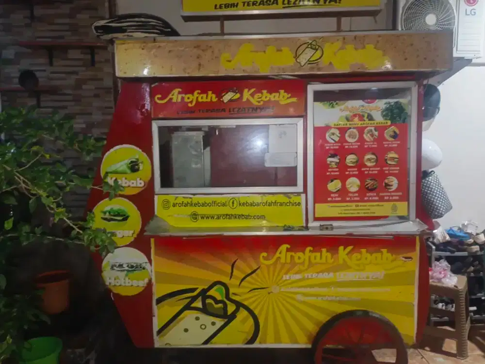 Jual Gerobak Arofah Kebab
