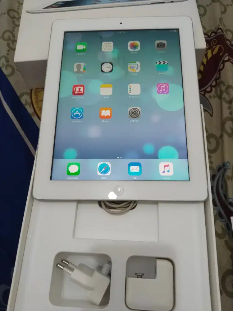 Jual bu ipad gen 3 64gb fulset
