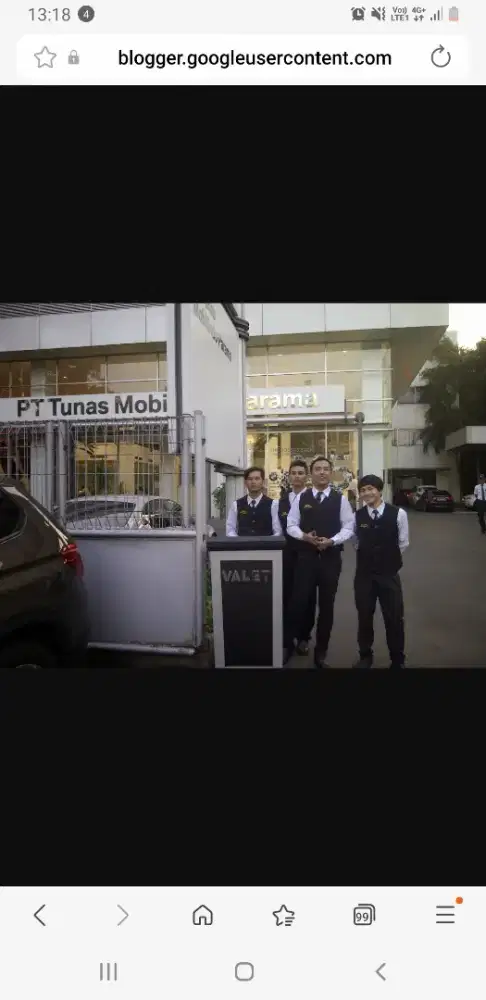 Di cari driver Valet Parking