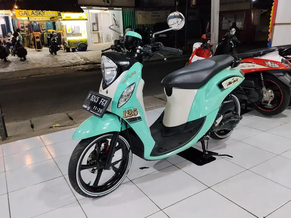 DIJUAL YAMAHA FINO SPORTY 2021 PAJAK HIDUP