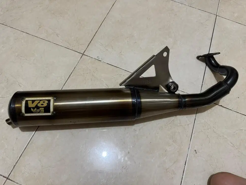 Knalpot kenalpot v8 sanex hussar