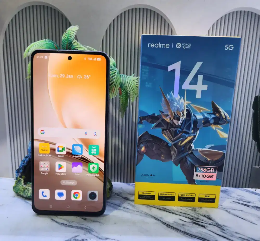 REALME 14 5G || 8/256 || SECOND / BEKAS