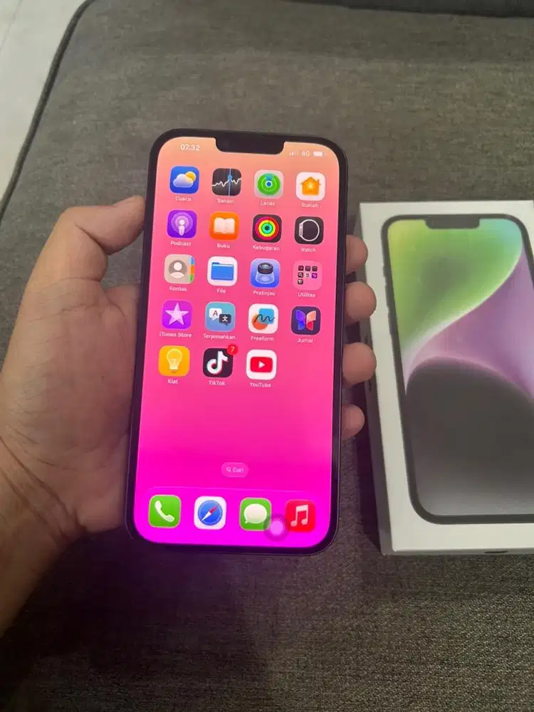 Iphone 14Plus 128Gb midnight mulus fullsett