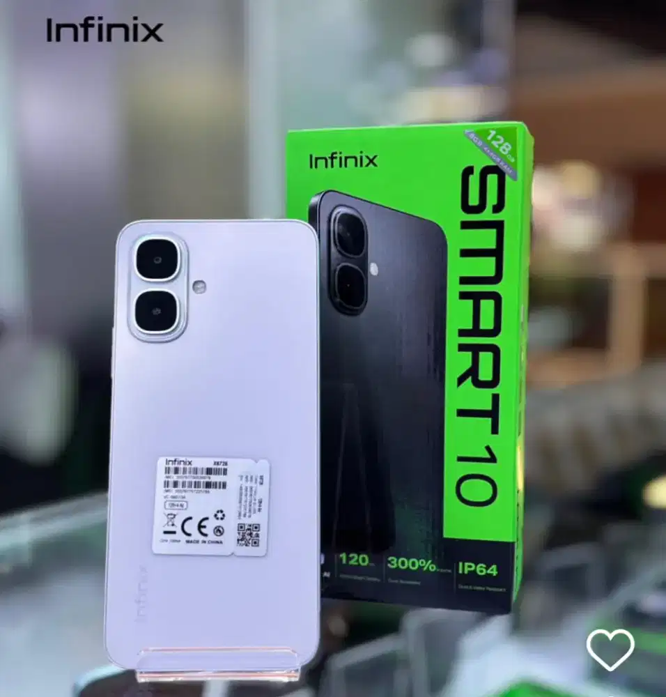 INFINIX SMART 10 8/128GB 'ATLANTIS DAHSYAT'