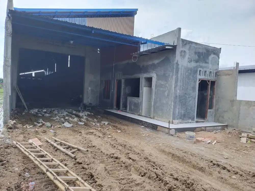 Disewakan Gudang Siap Pakai, Zona Industri Lokasi Teloyo,Klaten Luas 1200m2