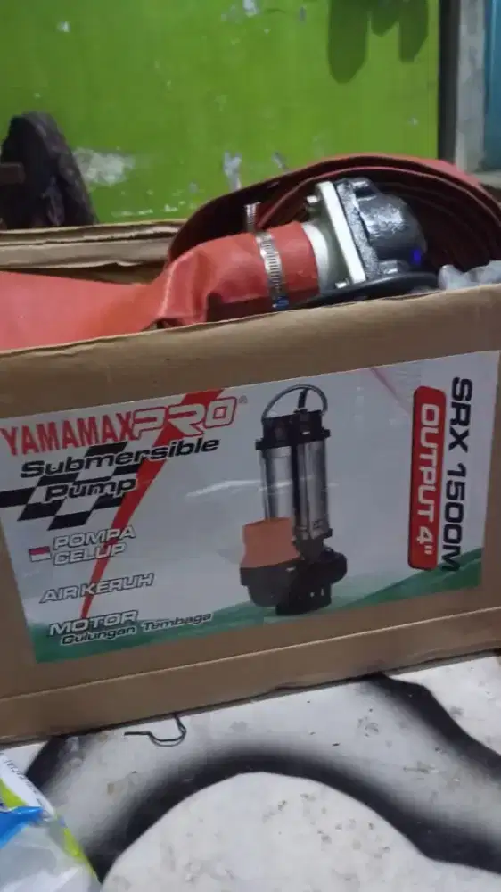 Pompa Celup Air Keruh 1500W 4 Inch – Second Normal Siap Banjir