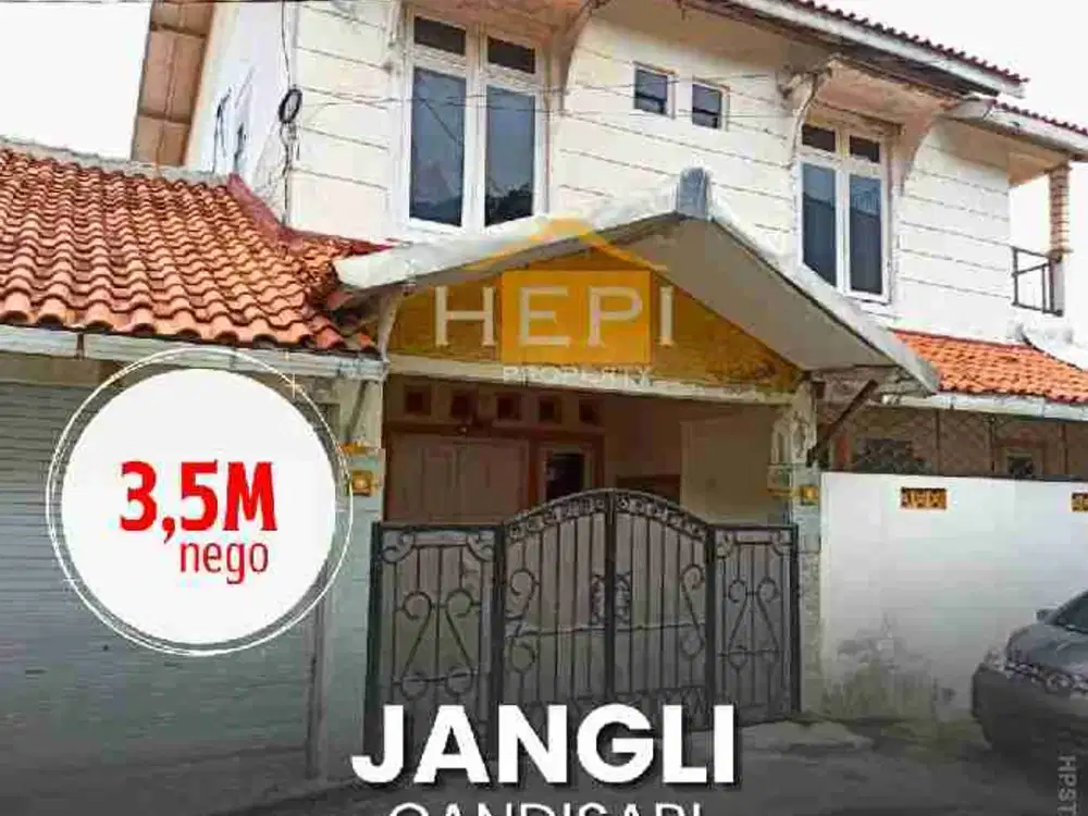 Di Jual Rumah Cantik di Jangli Candisari Semarang