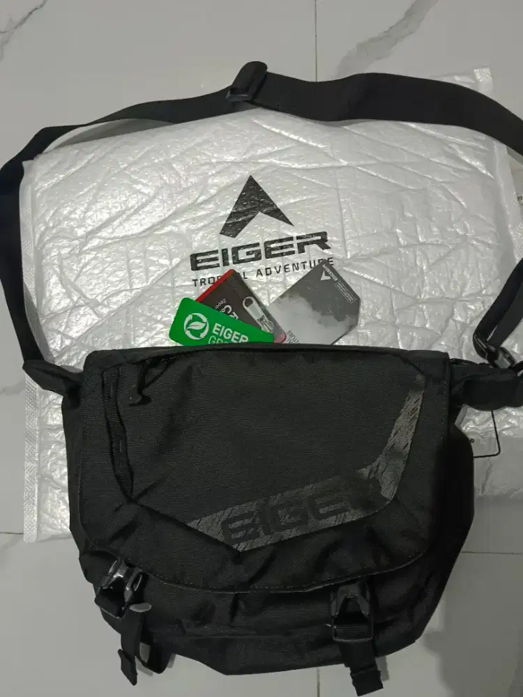 Tas eiger 100% kondisi baru fulltag dijamin ORI