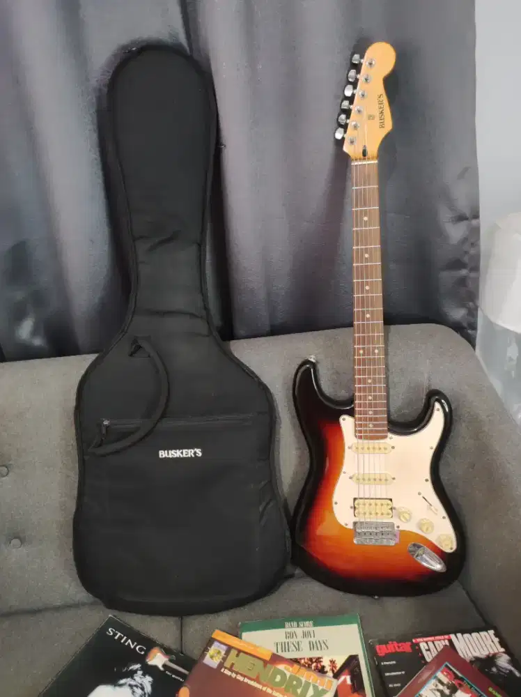 Buskers Stratocaster Made in Japan no squier fender gibson