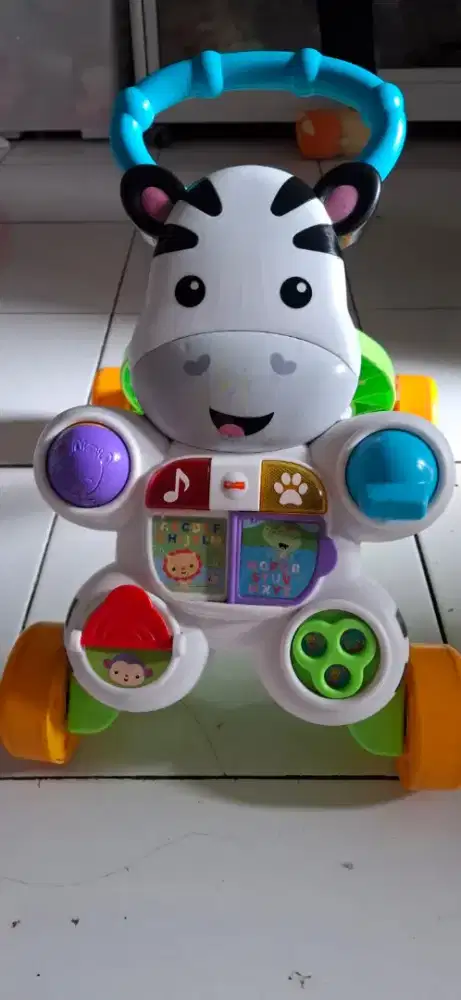 Push walker fisher price zebra
