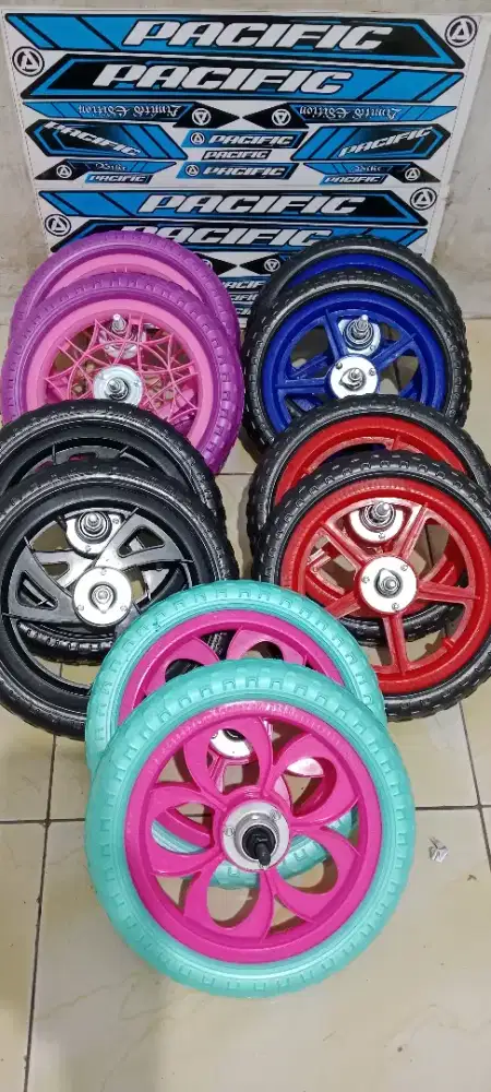 Roda sepeda kecil Ukuran 12inch. Anti bocor