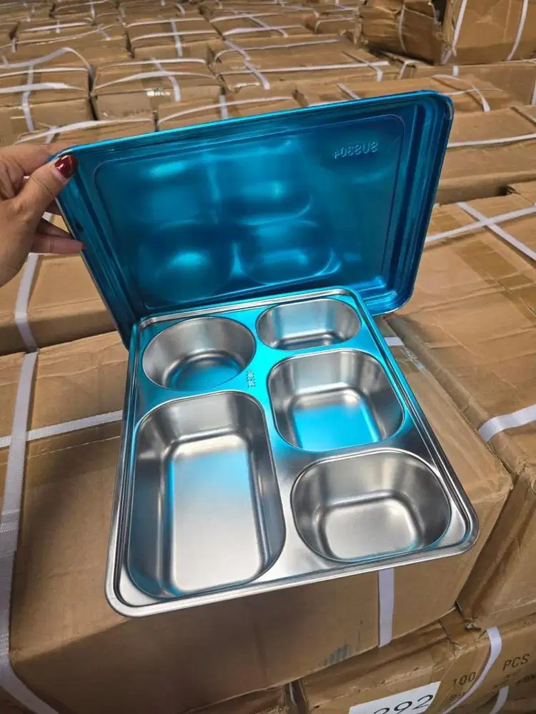 Ready Nampan Makanan Stainless Steel SUS 304