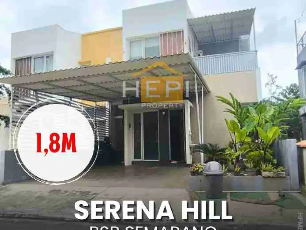 Di Jual Rumah Cantik di Serena Hill BSB Semarang
