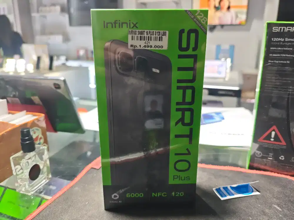 INFINIX SMART 10+ RAM 8+8/128GB ATLANTIS DAHSYAT