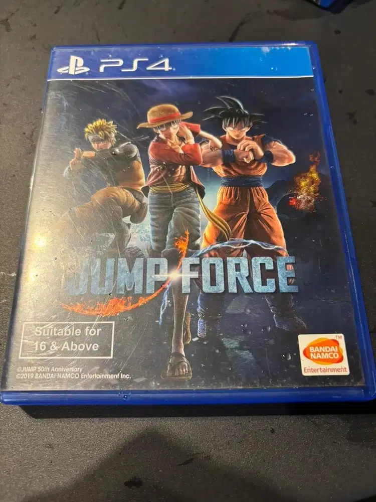 kaset ps 4 jump force