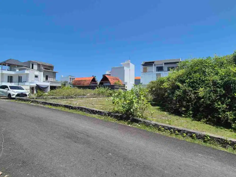 dijual lahan hook lingkungan villa di kutuh nusa dua