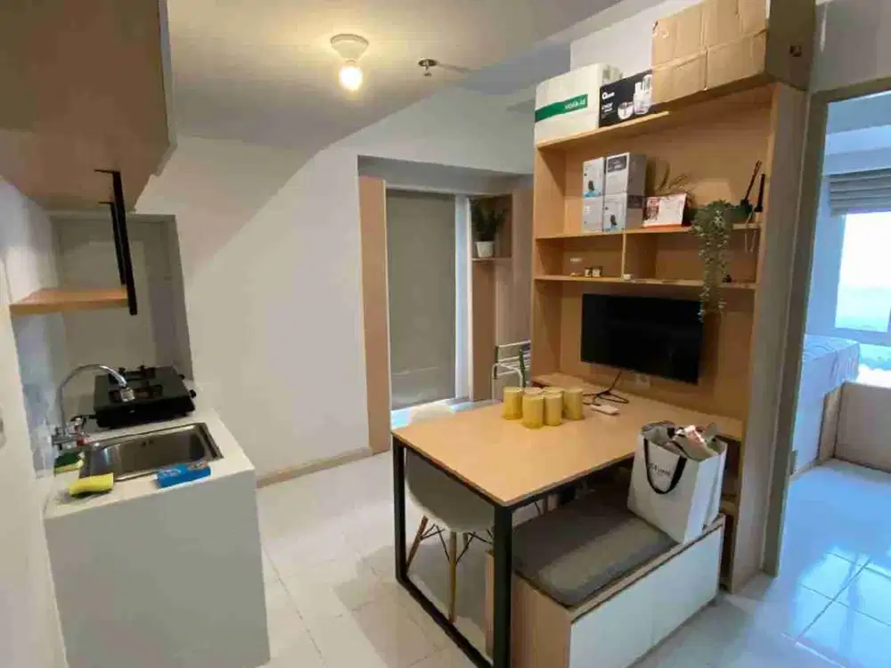 disewakan apartemen tokyo riverside pik 2 2br uk 40 full furnish