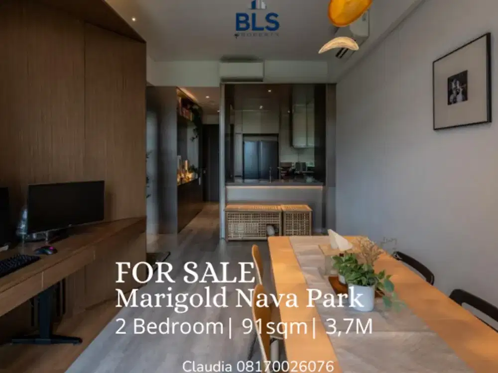 FOR SALE Apartement Marigold Nava Park 2BR