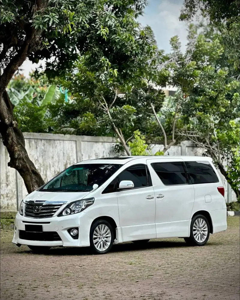 Toyota Alphard S Putih 2012 Tdp Murmer Ori Menarik Bu Antik Simpanan