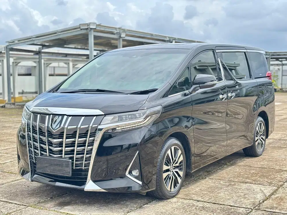 [LOW KM 20.000] TOYOTA ALPHARD G TSS ATPM 2023 HITAM ISTIMEWA NIK 2022