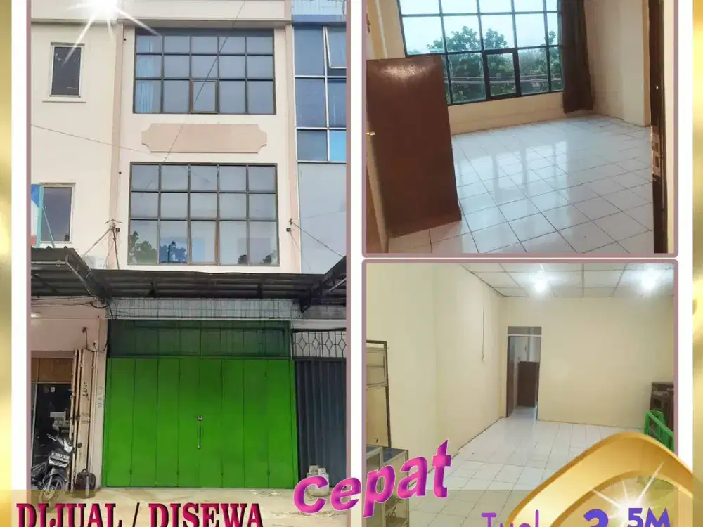 DIJUAL RUKO 4 Lantai di Peta Selatan Kalideres Jakarta Barat - HL&FN