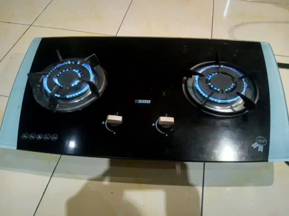 kompor tanam delizia mulus elegan