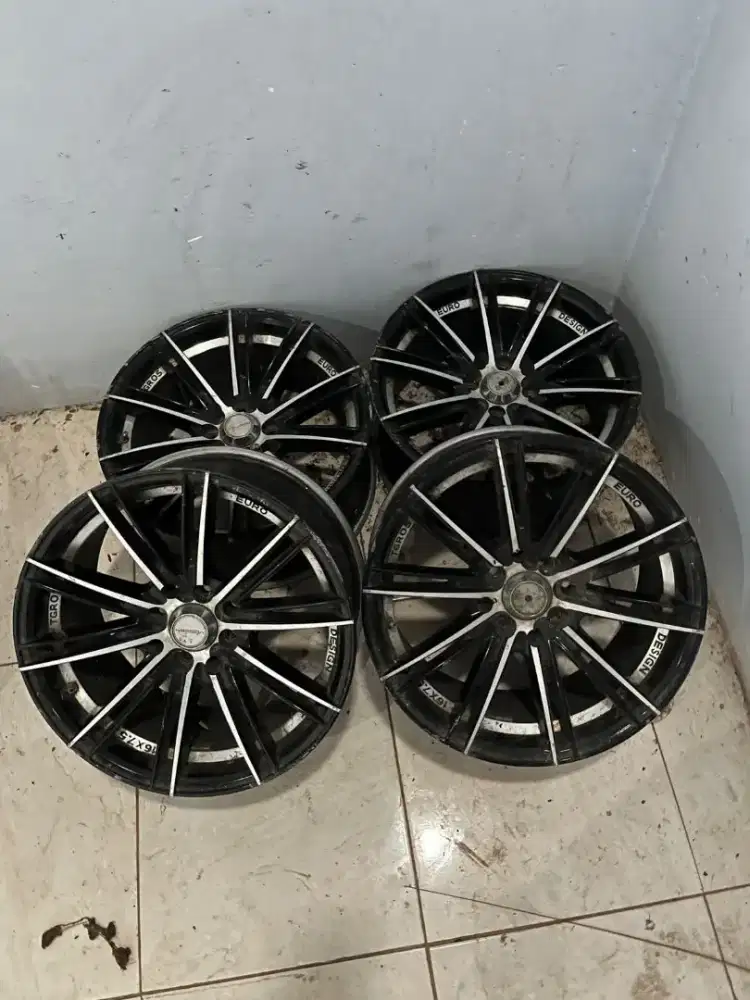velg vosen r16 lubang 4 dobel pcd 100-114 1 set 4 ban