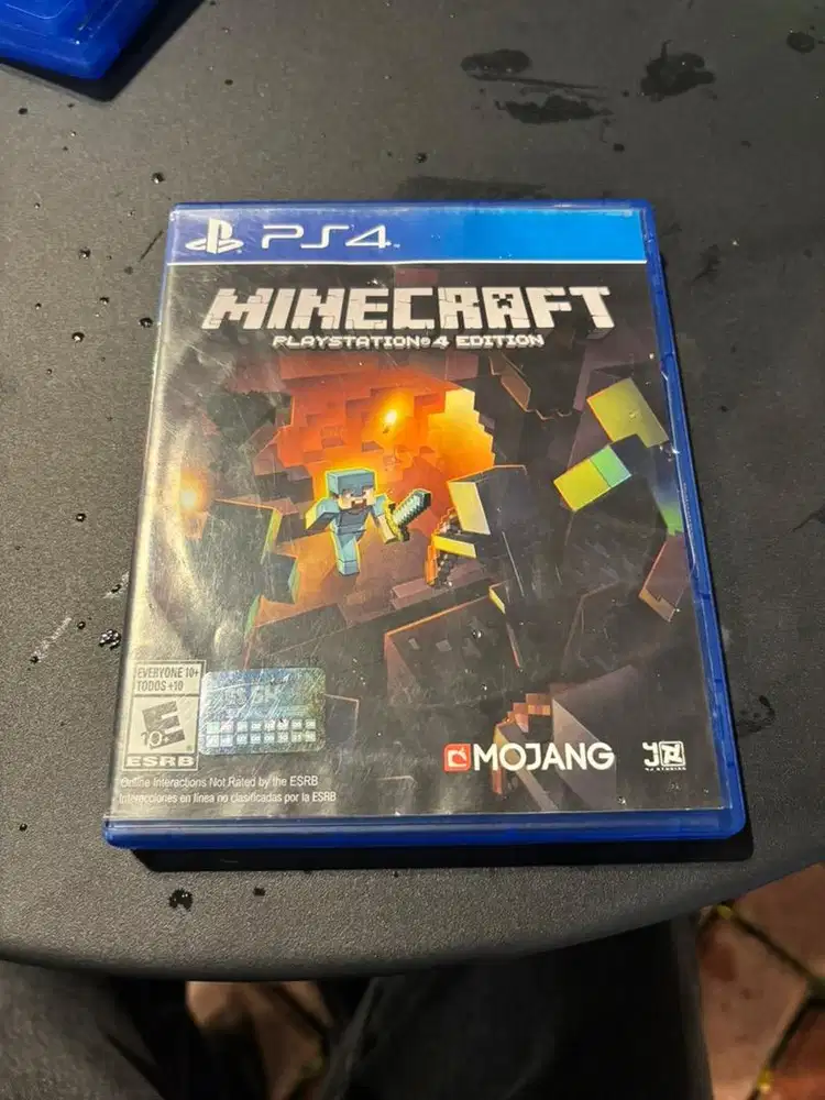 kaset ps 4 minecraft