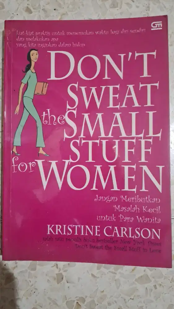 BOOK: DON'T SWEAT THE SMALL STUFF FOR WOMEN KRISTINE CARLSON