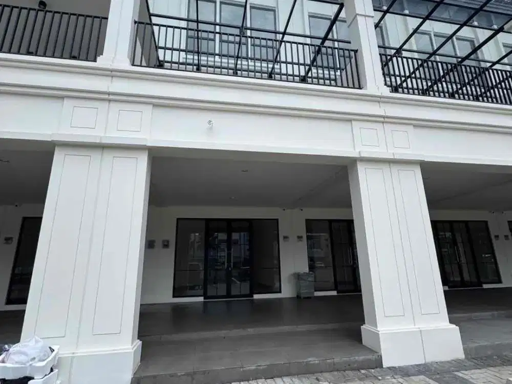 Ruko Baru 3 lantai Strategis The Hudson Paramount Gading Serpong