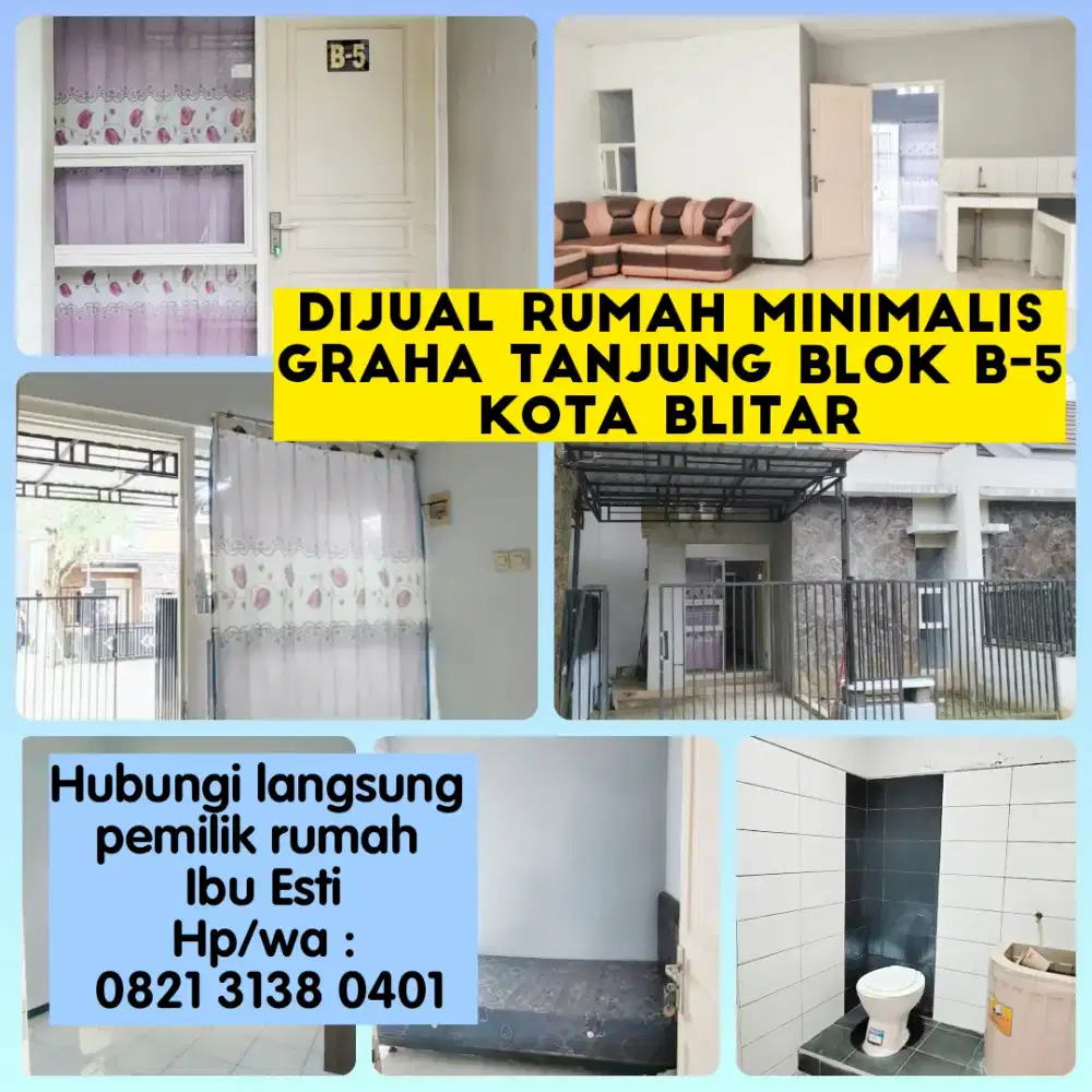 Dijual Cepat Rumah Minimalis siap Huni