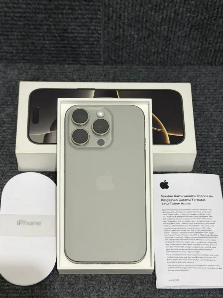 Iphone 16 pro 128gb ibox on garansi