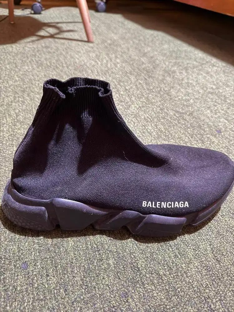 Balenciaga speed trainer all black