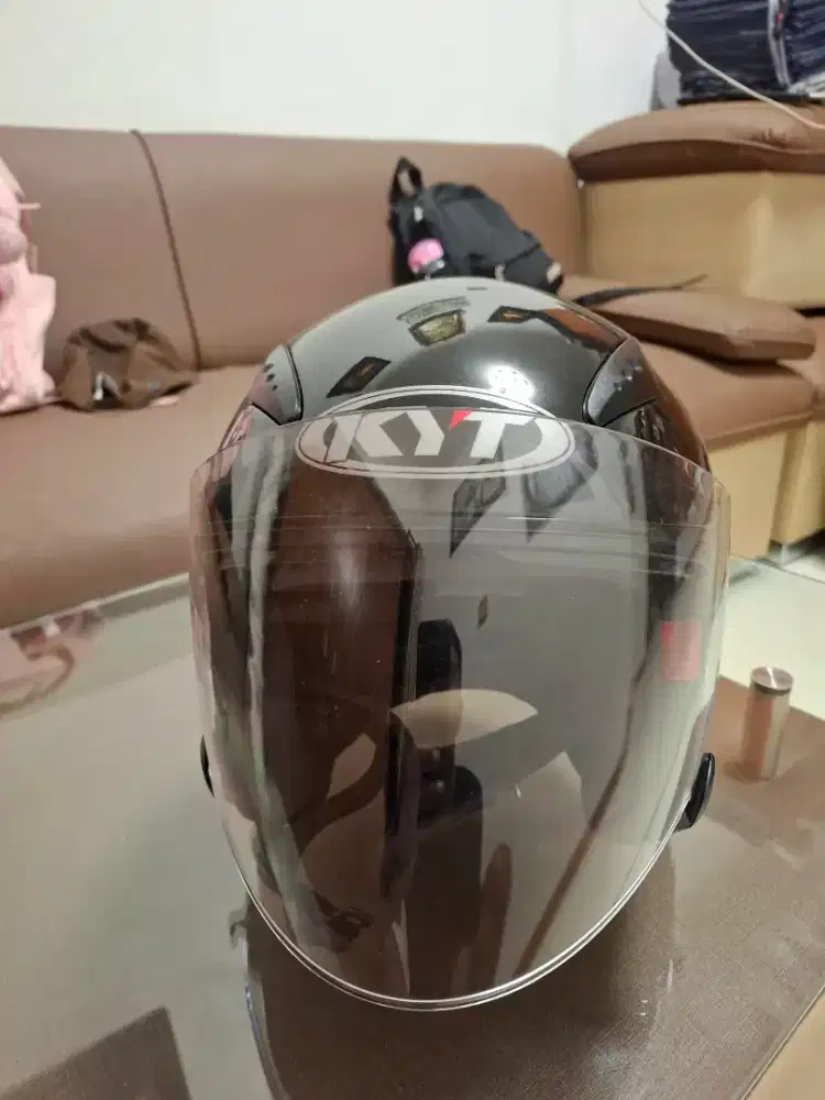 Helm kyt galaxi flat R hitam