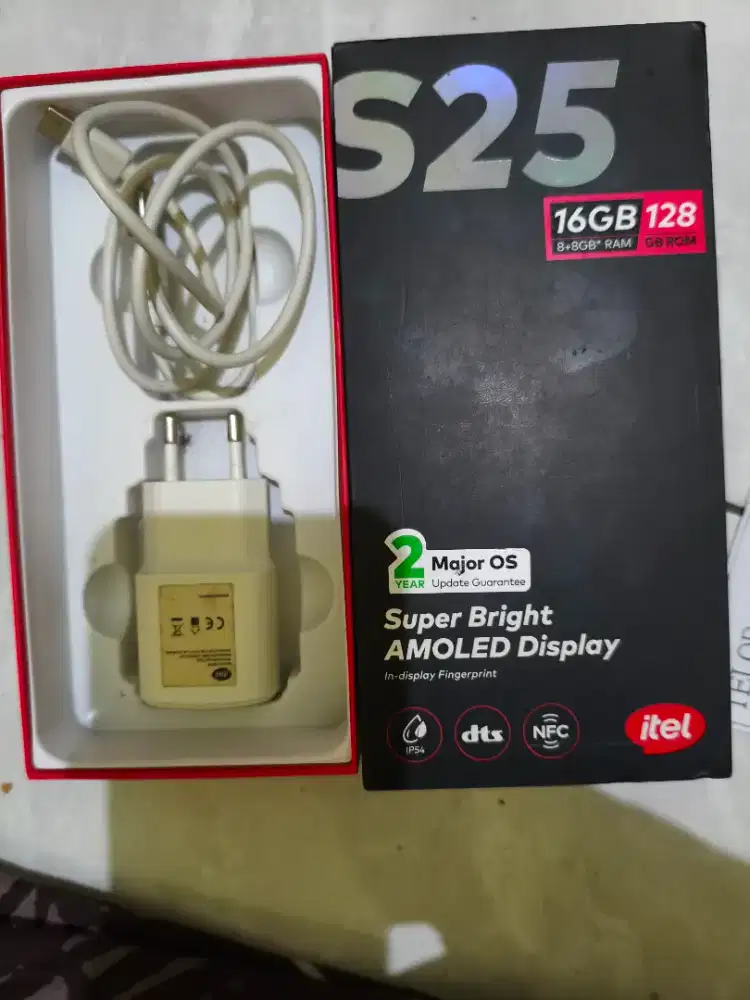 Itel S25 Ram 8 Rom 128 Layar amoled fullset