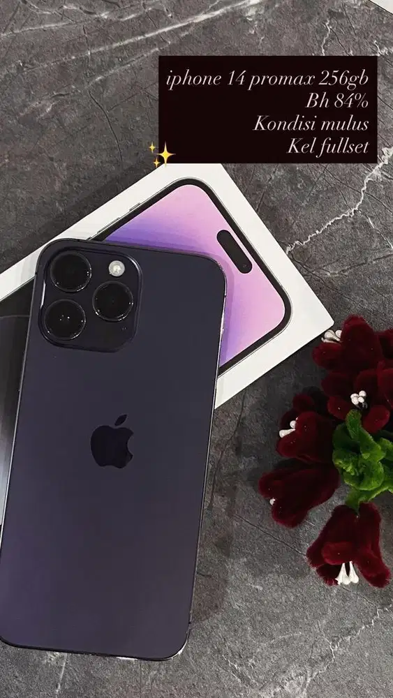 iphone 14 promax 256gb ibox