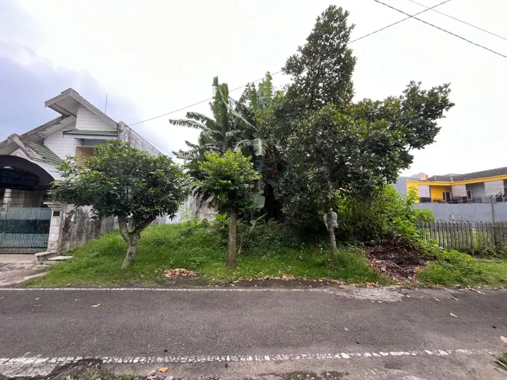 Tanah Kavling Luas 375m Perum Panji Suroso Samping Araya