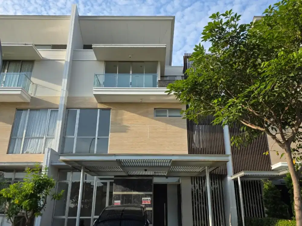 DIJUAL RUMAH 3 LANTAI DI CHOPIN SIGNATURE, GOLF ISLAND PIK
