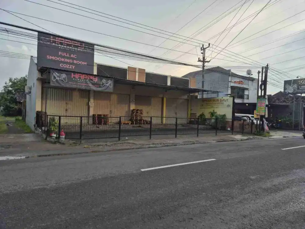 DIJUAL TANAH BONUS BANGUNAN RUKO TEPI JLN RAYA IMOGIRI TIMUR SELATAN TERMINAL GIWANGAN