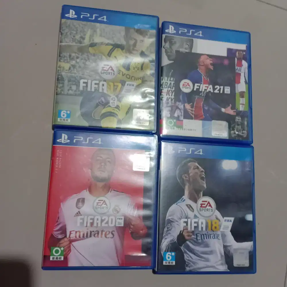 BD ps4  fifa17,18,20,21