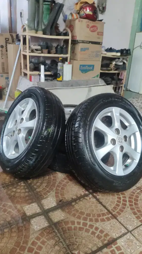 Velg OEM Agya R14 x5j pcd 4x100