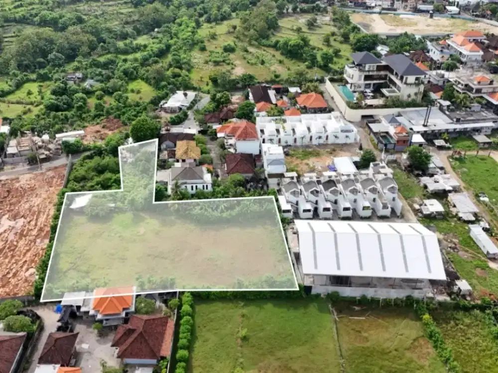 Dijual Tanah Cocok Buat Kompleks Villa di Ungasan