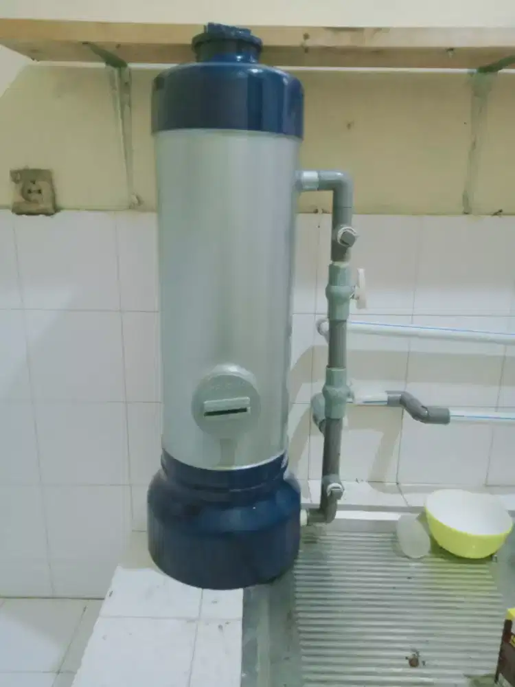 Filter air penjernih bahan PVC 8INC Kumplit dan Media Super