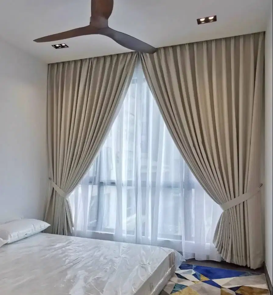 Beli Tirai Gorden Jendela Gordyn Mewah Hordeng Model Terbaru Murah