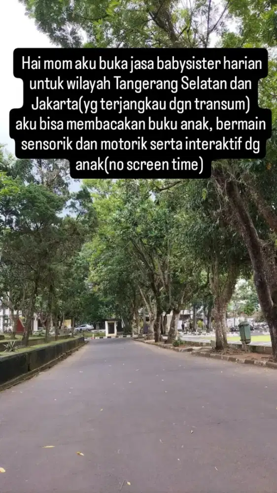 Jasa babysister harian